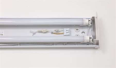 udskiftning af lysstofr r til led-lysr r